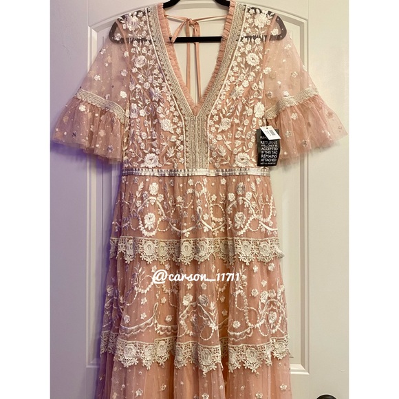 NWT Needle & Thread Lace Gown US10 - Picture 5 of 15